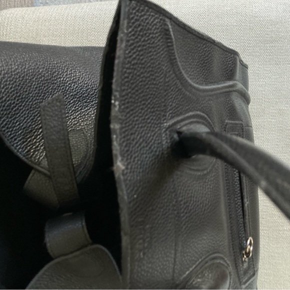 Large CÉLINE pebble leather phantom Bag - Picture 5 of 16